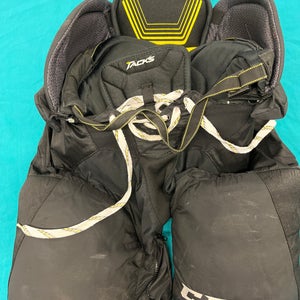Black Senior Small CCM Tacks 6792 Hockey Pants (Used)