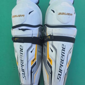 Senior Bauer Supreme 190 Shin Pads 14"