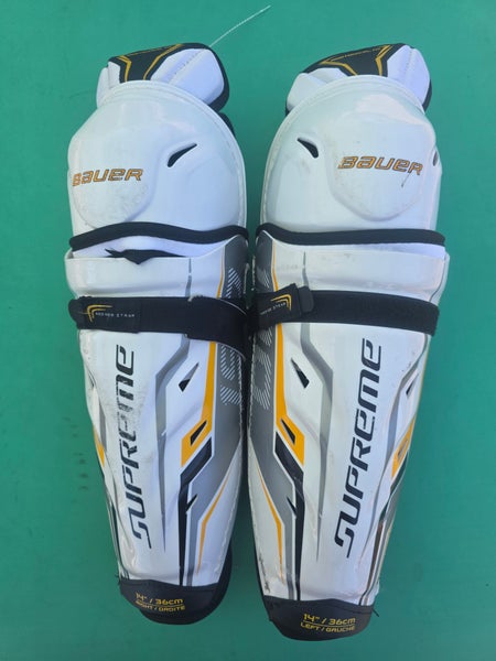 Senior Bauer Supreme 190 Shin Pads 14"