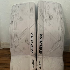 30"  Bauer Supreme M5 Pro Goalie Leg Pads (Used)