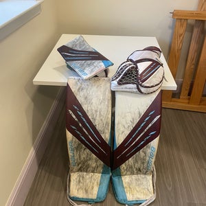 Senior Large 2022 Bauer Hyperlite Pro Regular Goalie Full Set Pro Stock (Used)