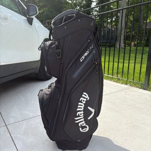 Great Condition 2022 Callaway Org 14 Cart Bag - Black