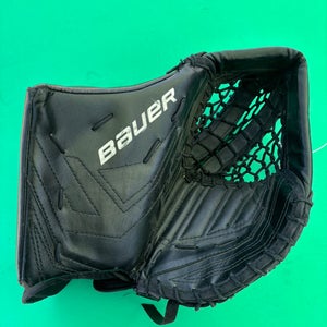 Black Intermediate Bauer Supreme One70 Goalie Glove Regular