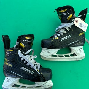 Junior Bauer Supreme Elite Hockey Skates Regular Width Size 1