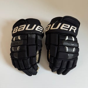 Used Black Bauer Nexus 2N Gloves Size 14"