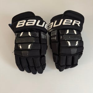 Used Black Bauer Nexus 2N Gloves Size 15"