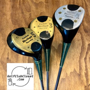 Macrgegor Custom Tourney Driver 1 Wood, 3 Wood, And 5 Wood Set