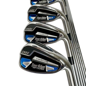 Tour Edge (Used) Right Handed Men's Stiff Flex Steel Shaft Iron Set