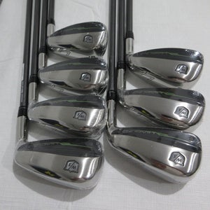 Wilson Staff Launch Pad 2 Iron Set - 5-PW, GW - Senior Flex Graphite - NEW