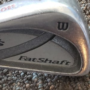 LH WILSON FAT SHAFT FS CAVITY BACK 4 IRON GOLF W LIGHT FLEX GRAPHITE SHAFT  AZ05