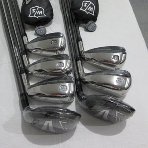 Wilson Staff Launch Pad 2 Hybrid Iron Set - 4H, 5H, 6-PW- Regular Graphite - NEW