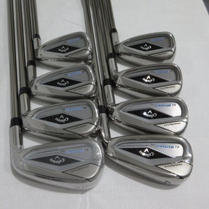 Callaway Paradym Ai Smoke HL Iron Set - 6-SW - Stiff Flex Graphite