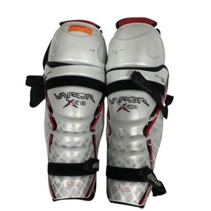Used Bauer VAPOR Junior Shin Guards White 13" 11847-S000026943