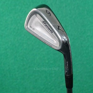 Mizuno MP-57 Cut Muscle Forged Single 6 Iron Project X Rifle 5.5 Steel Firm