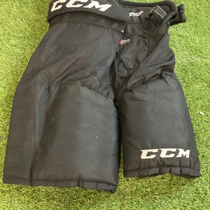 Black Senior Medium CCM JetSpeed FT485 Hockey Pants (Used)