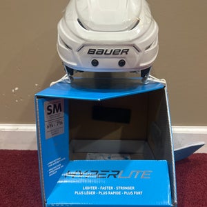 White Bauer Hyperlite (New) Helmet Item#HNH