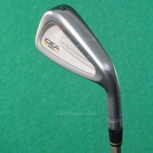 Adams Idea Pro Forged Single 5 Iron True Temper Black Gold Steel Stiff