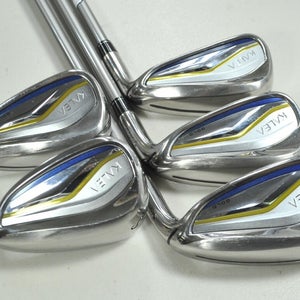 TaylorMade Kalea Gold 7-PW,SW Iron Set Soft Ladies Flex RH 40g Graphite # 197574