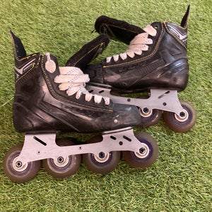 Junior CCM Super Tacks 9350 Inline Skates Regular Width Size 3 (Used)