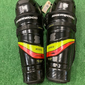 Senior Sher-Wood Rekker Shin Pads 16" (Used)