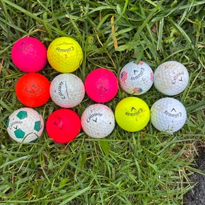 Callaway Supersoft Balls 12 Pack (1 Dozen) (Used)