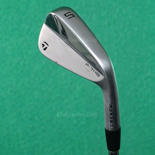 TaylorMade P-7MB Forged 2023 Single 5 Iron Tour Issue DG X100 Steel Extra Stiff