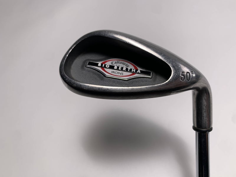 Callaway Big Bertha 2002 Gap Wedge GW 50* Big Bertha Uniflex Steel Mens RH