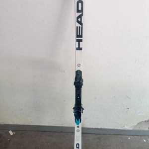 HEAD 181 cm Racing Skis With Bindings Max Din 14 (Used)