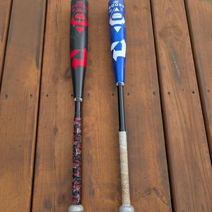 DeMarini The Goods One Piece Alloy USSSA Certified Bat and USA Certified Bat (-10) 30" (Used)