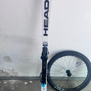 Unisex HEAD Racing 156 cm World Cup Rebels e.SL Skis With Bindings Max Din 14 (Used)