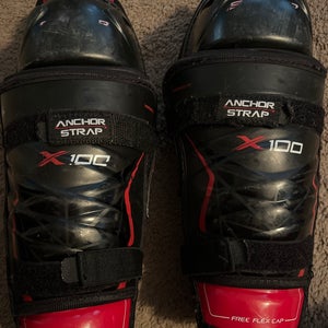Junior Bauer Vapor X100 11" Shin Pads (Used)