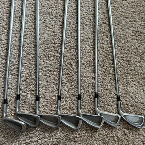 TITLEIST DCI IRON SET 4 5 7 8 9 P And Loft  FLEX:STIFF LENGTH:(5)38.5IN RH Very Clean