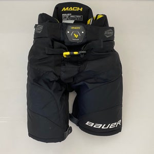Junior Bauer Supreme Mach Hockey Pants Black Small