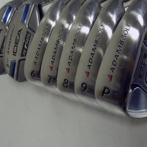 Adams Idea A7OS Hybrid/Iron Combo Set 4-5H+6-PW (Graphite, Regular) Golf Clubs