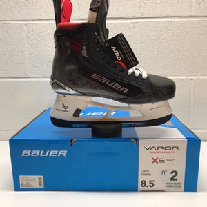 New!! Bauer Vapor X5 Pro Skates Size 8.5 Fit 2