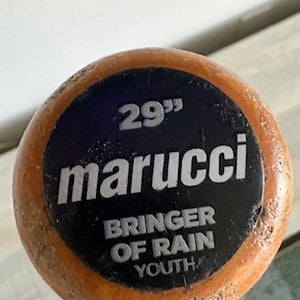 2019 Marucci Bringer of Rain Maple Bat (-10) 19 oz 29" (Used)