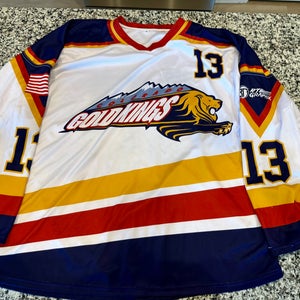Colorado Gold Kings Jersey, Socks, and Shells