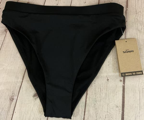 Nike Swim Womens Extra Small High Waisted Racing Cut Move To Zero Bikini Bottoms