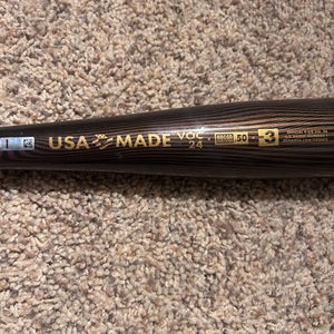 2024 DeMarini Voodoo One Alloy BBCOR Certified Bat (-3) 27 oz 30" (Used)