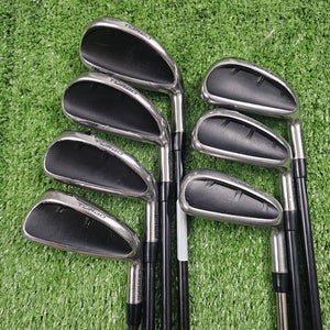 Cleveland Launcher HB Turbo Hybrid Iron Set 4-PW Senior Flex Graphite RH
