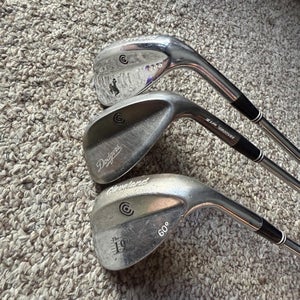 Cleveland Custom 52, 56, 60 Degree Wedge Set Gap, Sand Lob