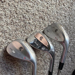 Cleveland Wedge Set 52, 56, 60 Degree Approach, Sand and Lob Wedges