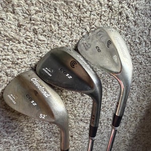 Cleveland CG12 Wedge Set Combo 52, 56 and 60 Degree Wedges