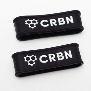 NEW 2X "CRBN" PICKLEBALL PADDLE RUBBER GRIP BAND. QTY: 2