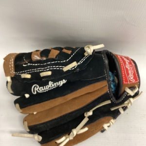 Rawlings (Used) Black Right Hand Throw 9.5" Baseball Glove