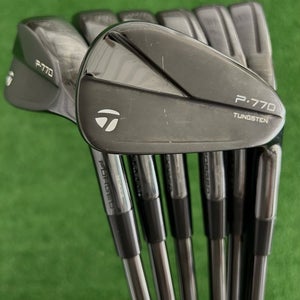 Taylormade P770 23 Phantom Black Forged Iron Set 4-P / KBS Tour Black 120 Stiff