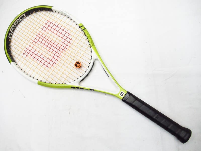 TWO (2) WILSON NCODE NPRO TENNIS RACQUET (4 1/4) NEW GRIP