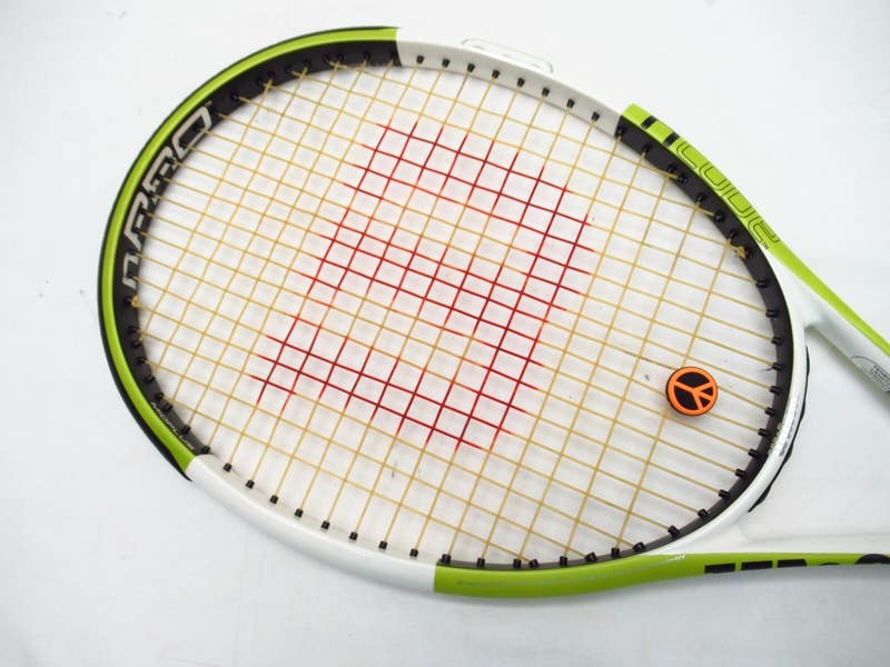 TWO (2) WILSON NCODE NPRO TENNIS RACQUET (4 1/4) NEW GRIP. JAPAN
