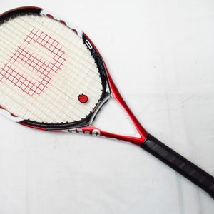 WILSON NCODE N5 FORCE OS TENNIS RACQUET (4 1/4) NEW GRIP. JAPAN DEALER DEMO!!