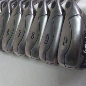 Callaway Fusion Wide Sole Irons Set 3-PW (Steel, UNIFLEX) Golf Clubs